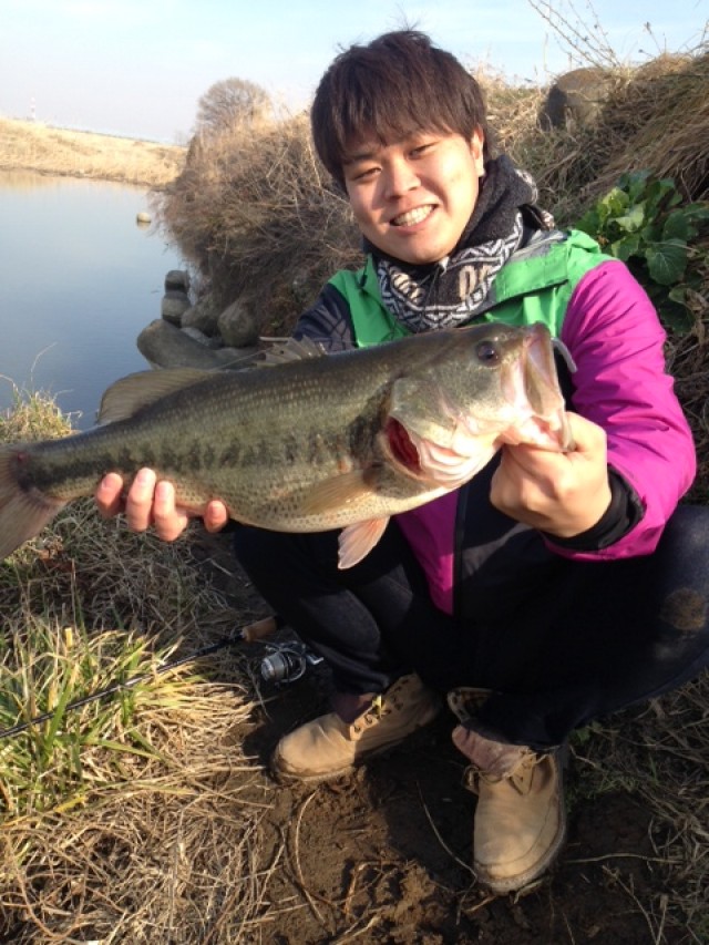 埼玉県の野池にてビッグバス プロショップオオツカ バスブログ